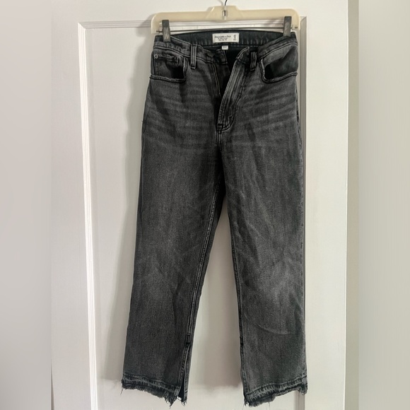 Abercrombie Curve Love Jeans Black - Picture 1 of 3